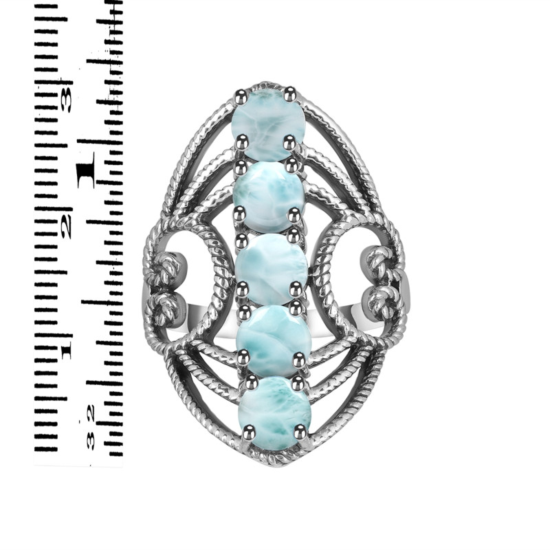 Close Out Larimar Ring LAR-CO-RDR-981.