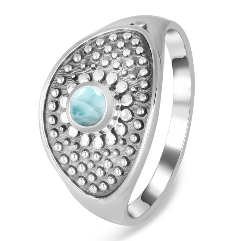 Close Out Larimar Ring