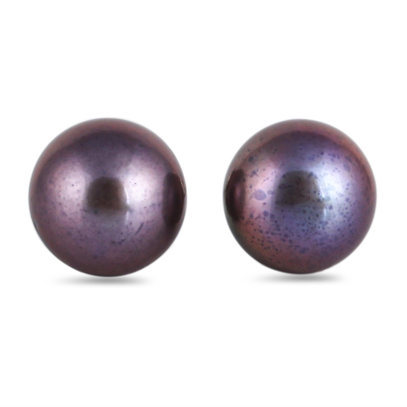 Copper Pearl Stud Earring CPA-RDE-1013.