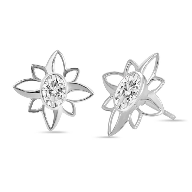 Crystal Stud Earring