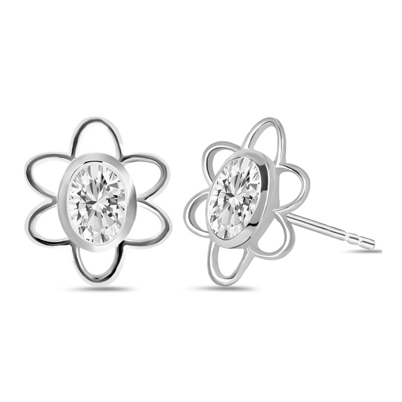 Crystal Stud Earring