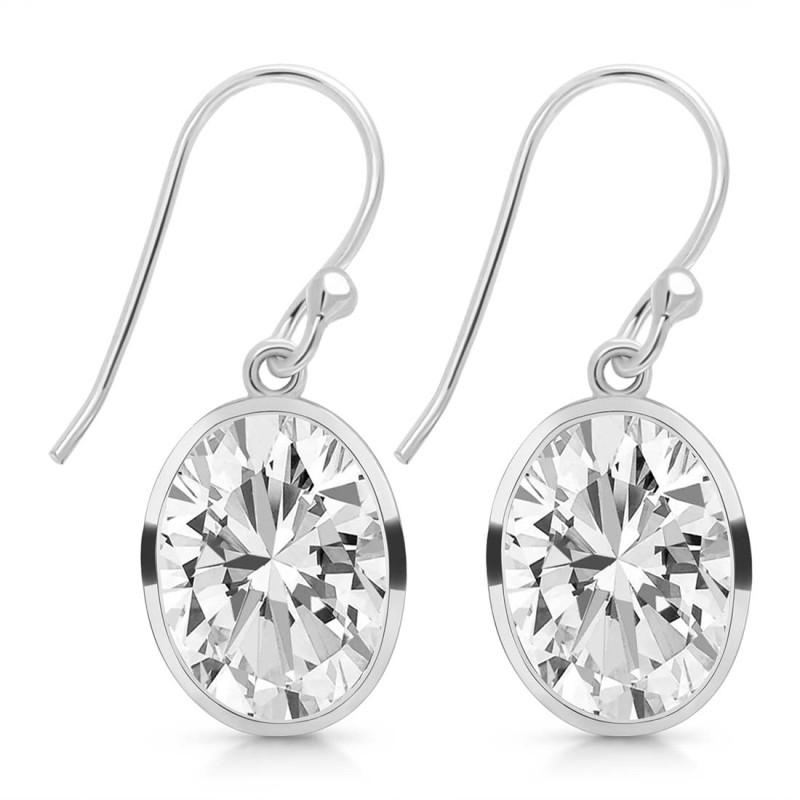 Crystal Quartz Earring CST-RDE-1246.