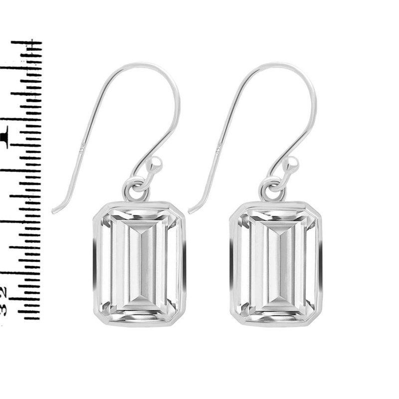 Crystal Quartz Earring CST-RDE-1251.