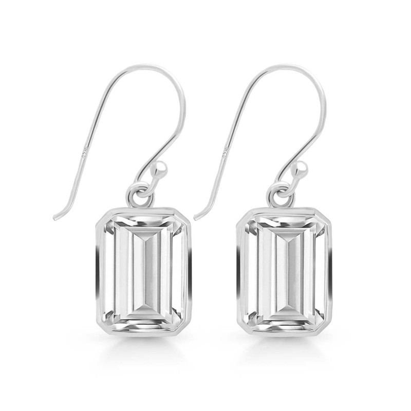 Crystal Quartz Earring CST-RDE-1251.