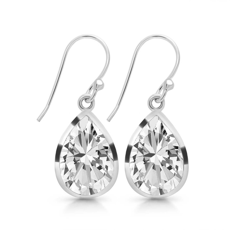 Crystal Quartz Earring CST-RDE-1252.