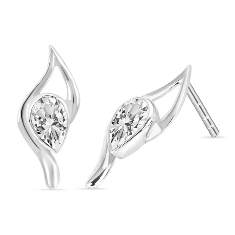Crystal Stud Earring