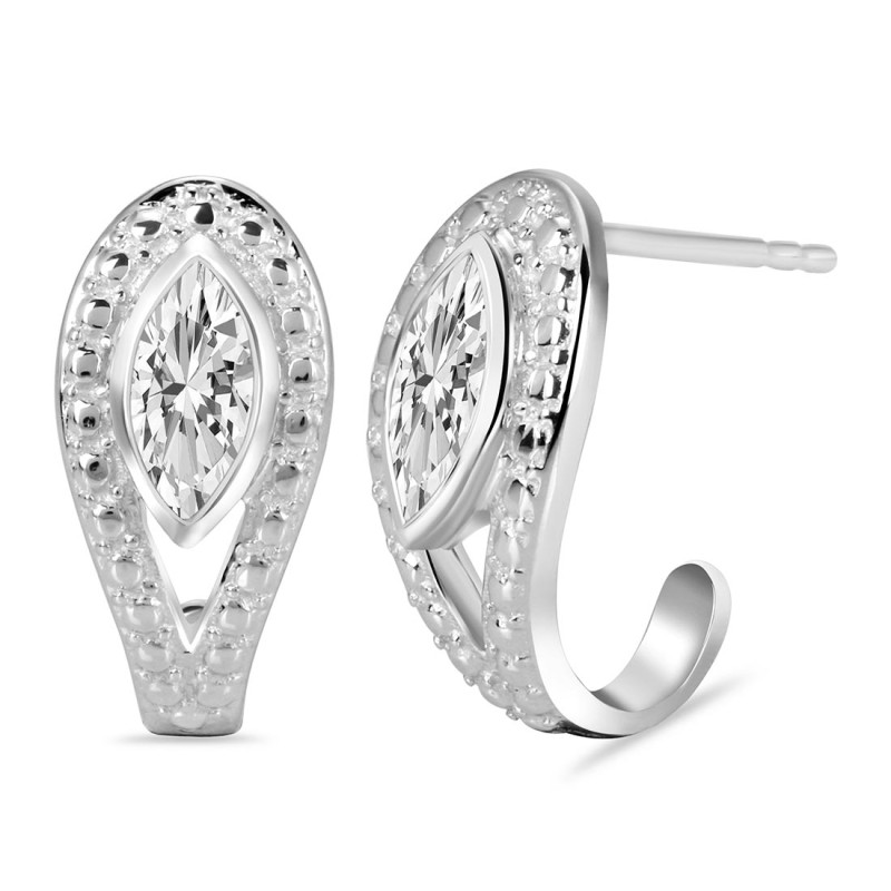 Crystal Stud Earring