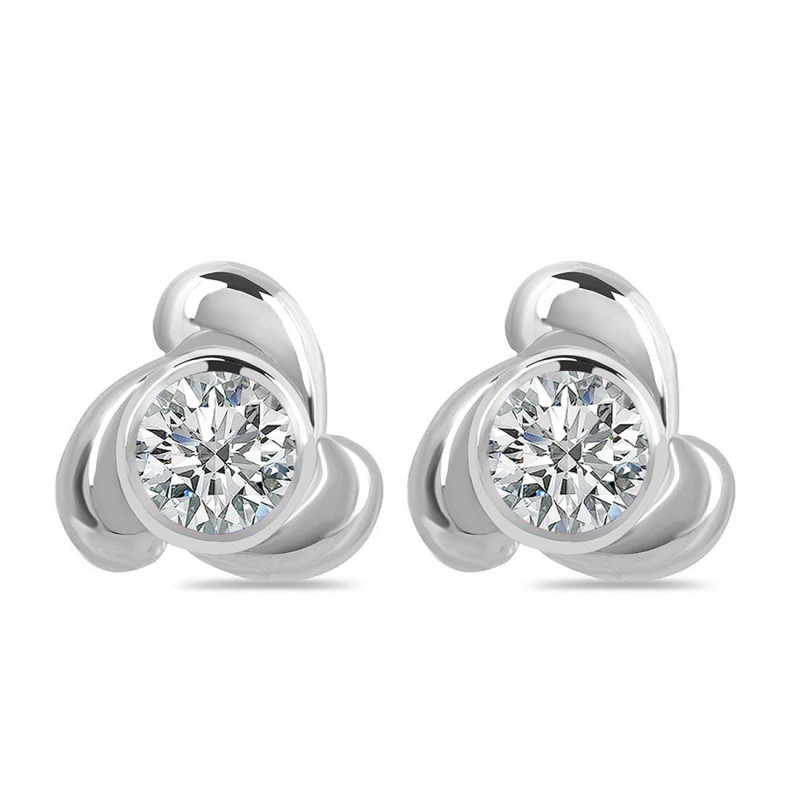 Crystal Stud Earring CST-RDE-3.