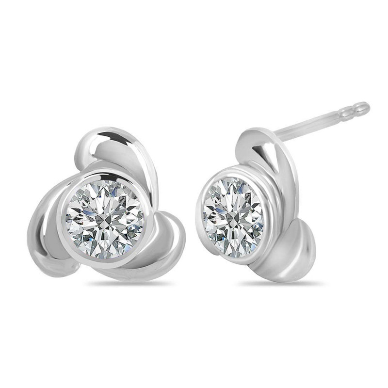 Crystal Stud Earring
