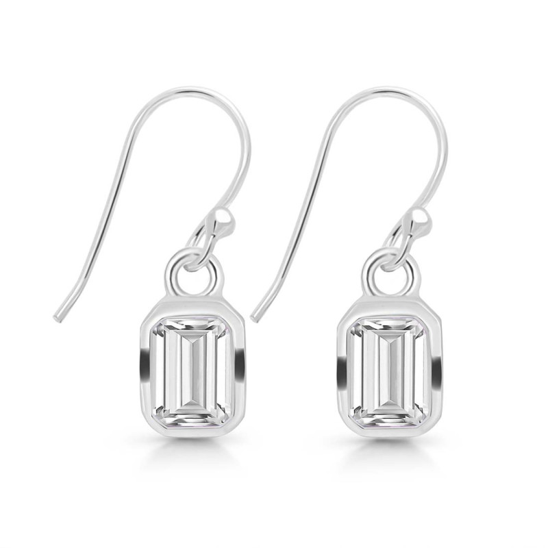 Crystal Quartz Earring CST-RDE-550.