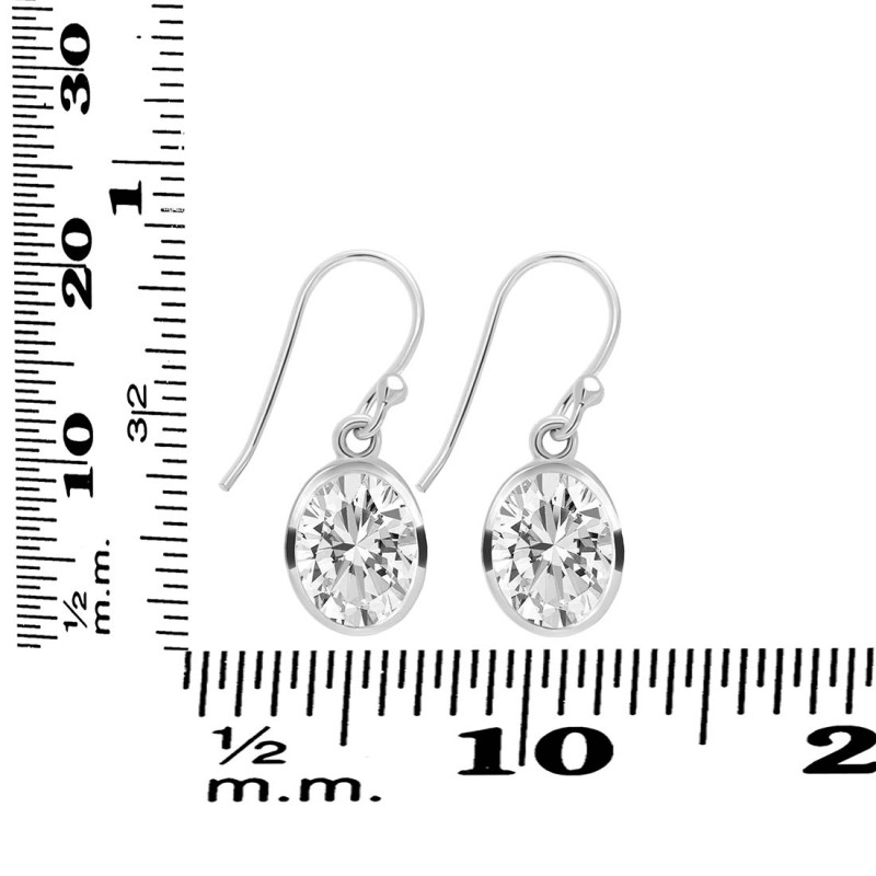 Crystal Quartz Earring CST-RDE-561.