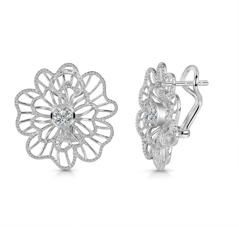 Crystal Stud Earring