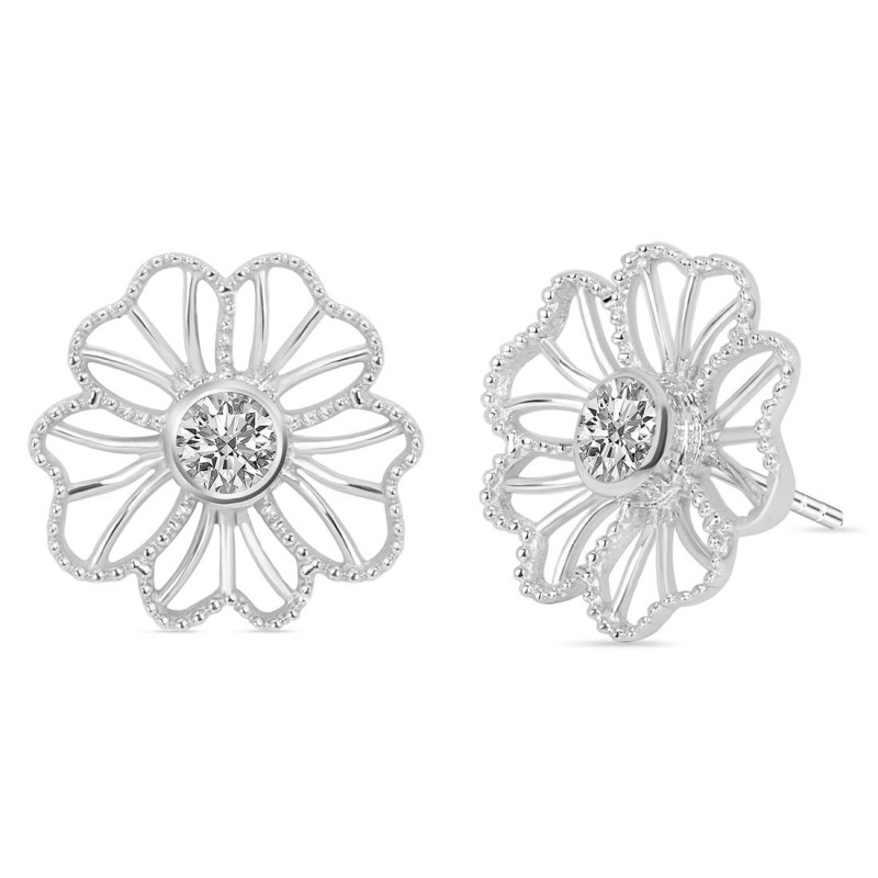 Crystal Stud Earring