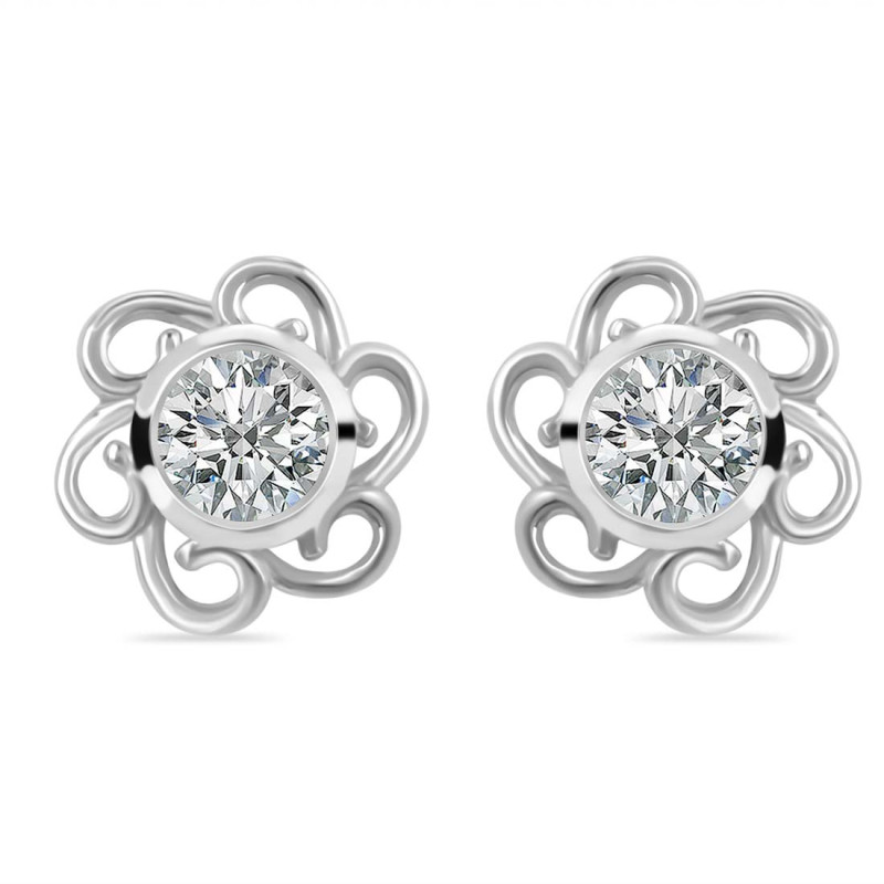 Crystal Stud Earring CST-RDE-7.