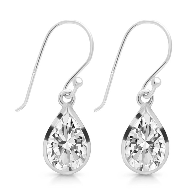 Crystal Quartz Earring CST-RDE-707.