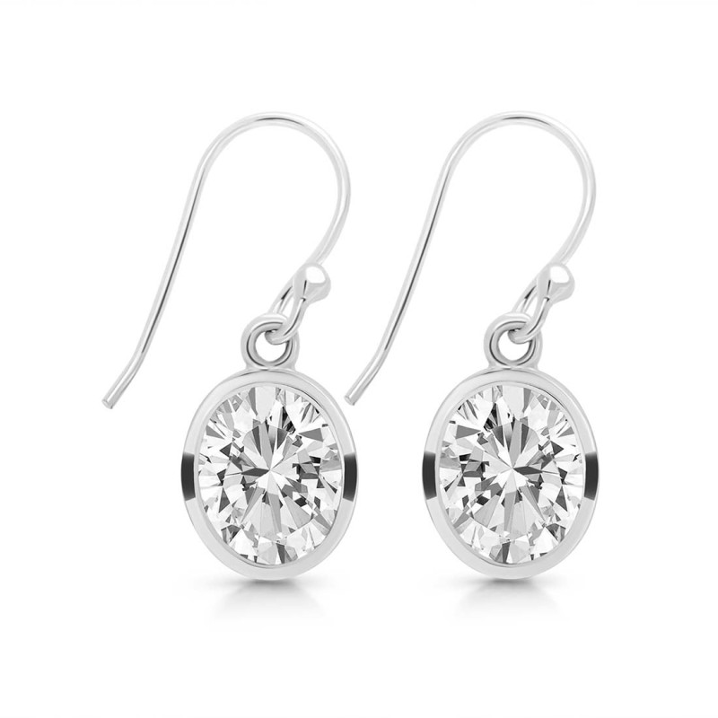 Crystal Quartz Earring CST-RDE-708.