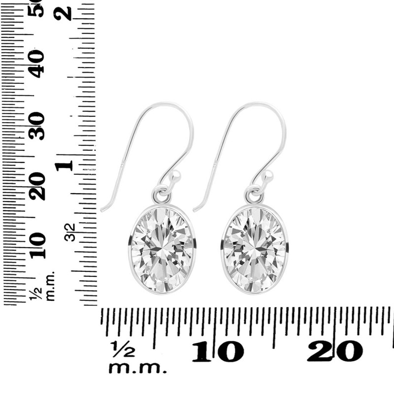 Crystal Quartz Earring CST-RDE-709.