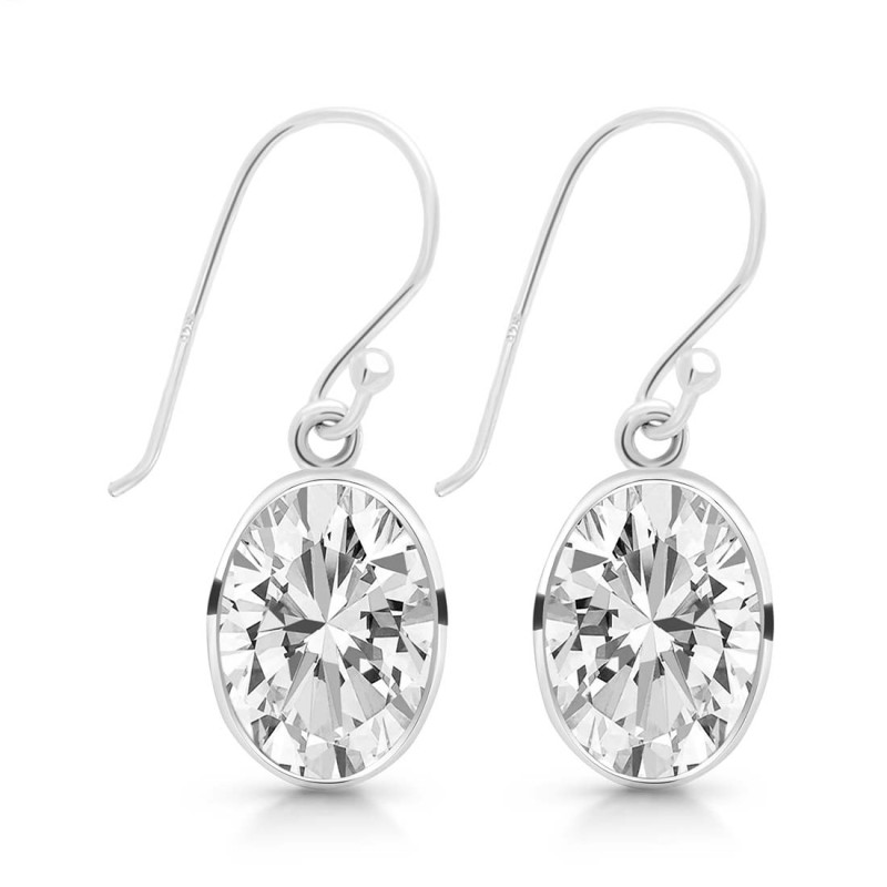 Crystal Quartz Earring CST-RDE-709.