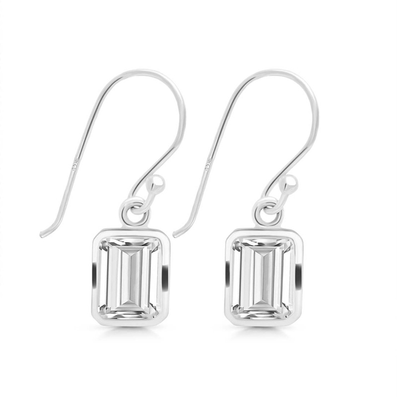 Crystal Quartz Earring CST-RDE-712.