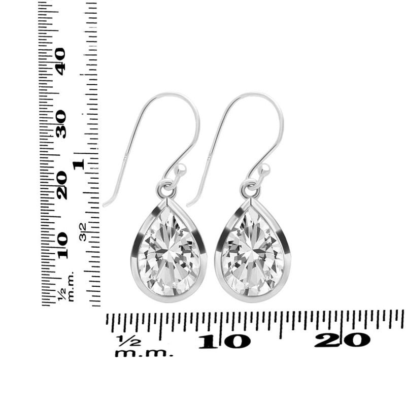 Crystal Quartz Earring CST-RDE-725.