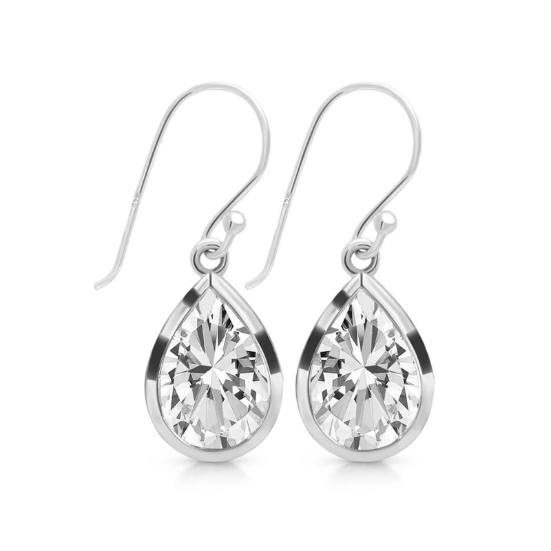 Crystal Quartz Earring CST-RDE-725.
