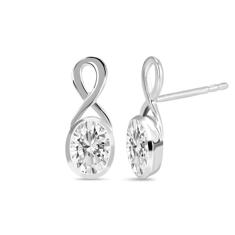 Crystal Stud Earring