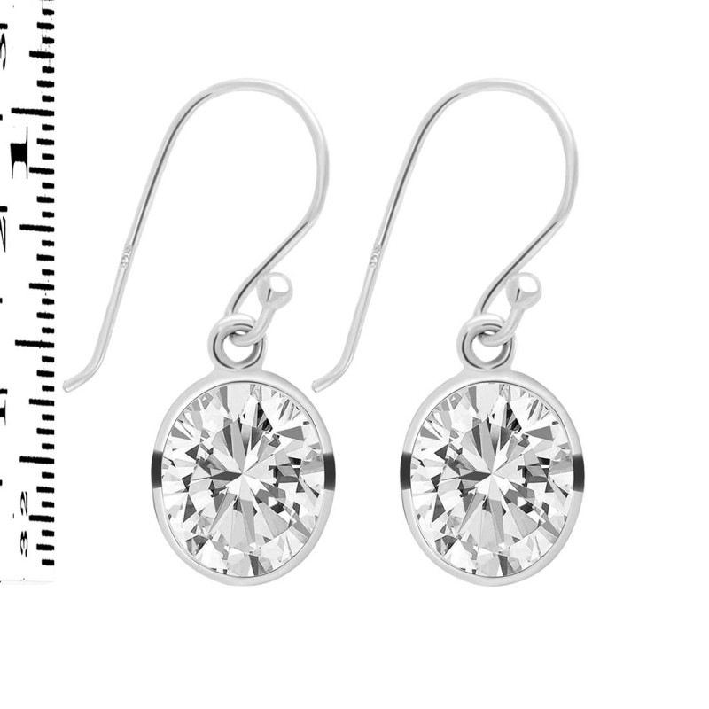 Crystal Quartz Earring CST-RDE-997.