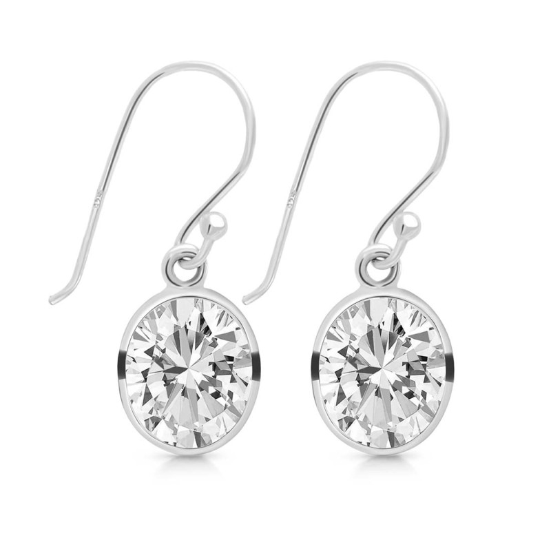 Crystal Quartz Earring CST-RDE-997.
