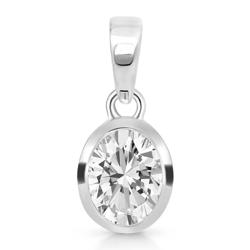 Crystal Quartz Pendant CST-RDP-380.