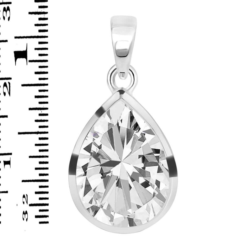 Crystal Quartz Pendant CST-RDP-454.