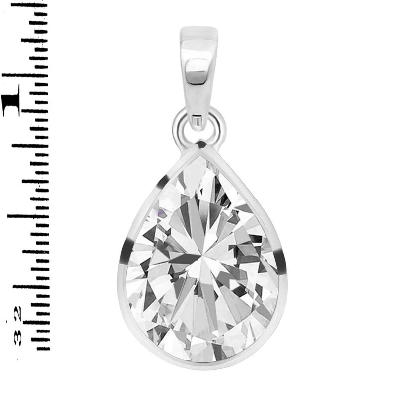 Crystal Quartz Pendant CST-RDP-455.