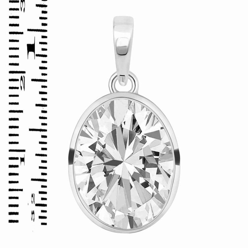 Crystal Quartz Pendant CST-RDP-458.