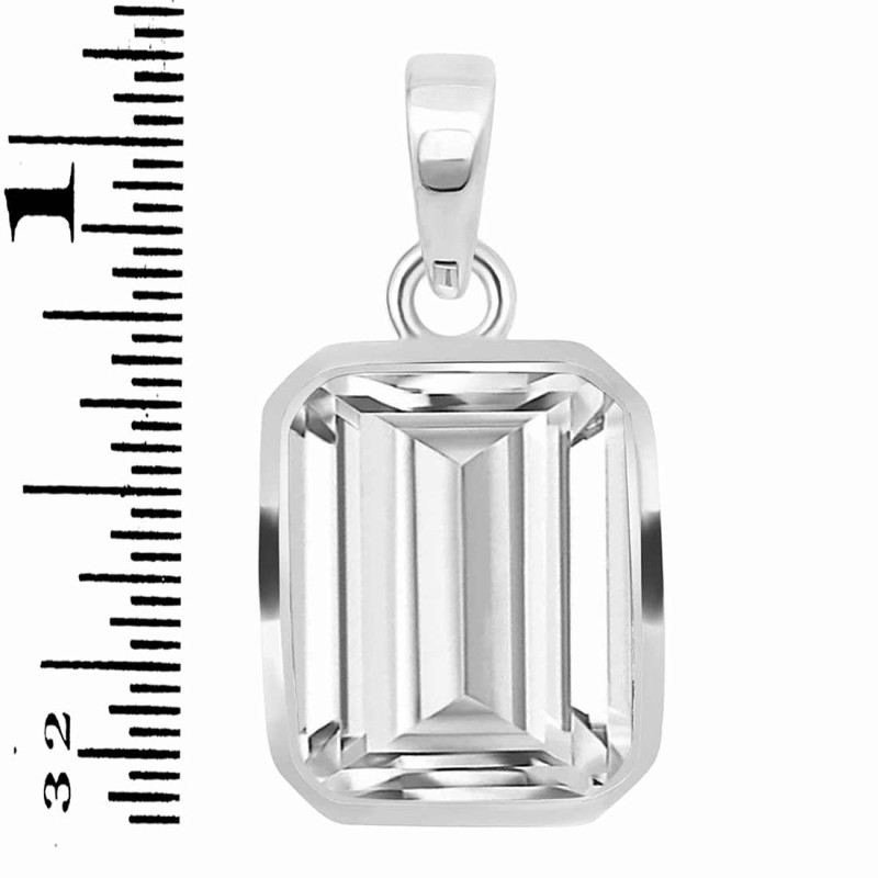 Crystal Quartz Pendant CST-RDP-461.