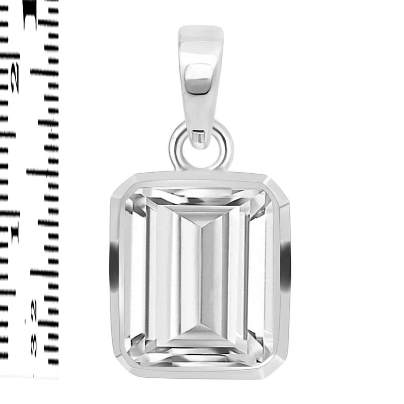 Crystal Quartz Pendant CST-RDP-462.