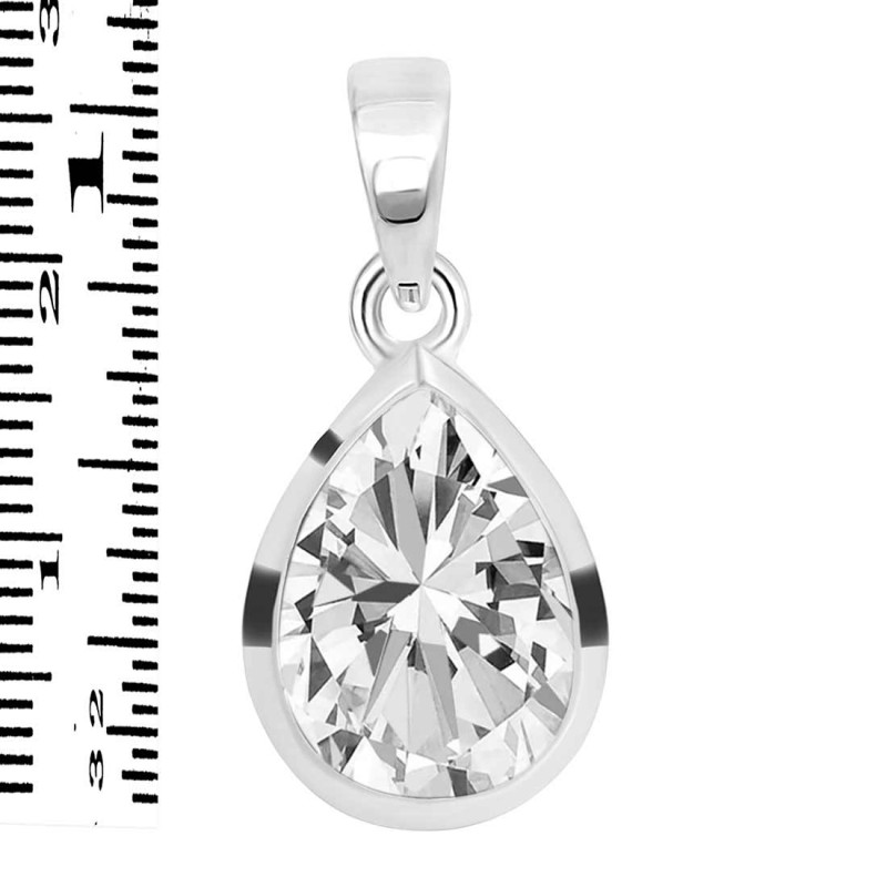 Crystal Quartz Pendant CST-RDP-463.