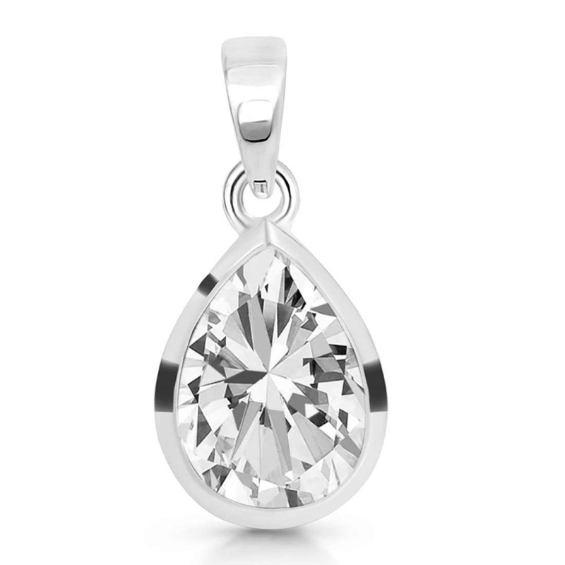 Crystal Quartz Pendant CST-RDP-463.