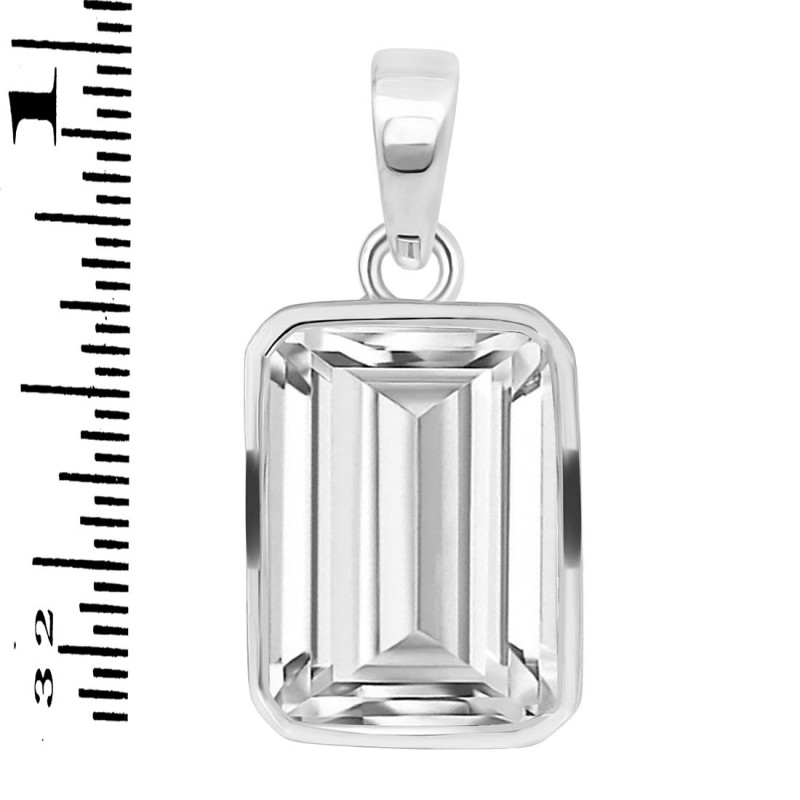 Crystal Quartz Pendant CST-RDP-465.