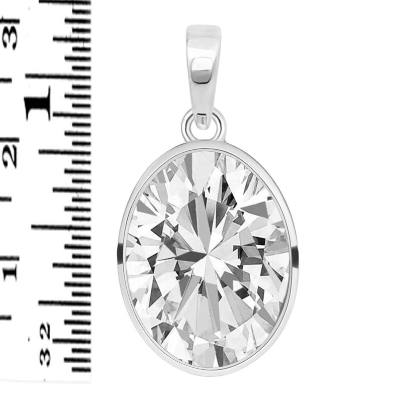 Crystal Quartz Pendant CST-RDP-467.