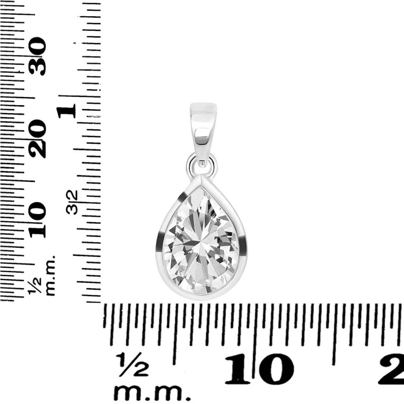 Crystal Quartz Pendant CST-RDP-470.