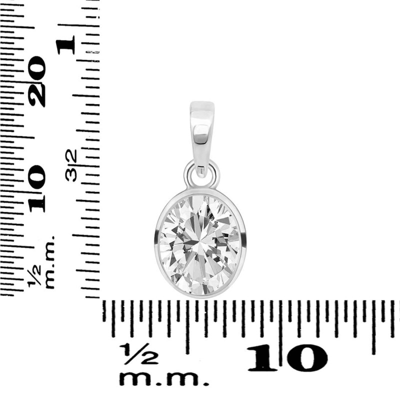Crystal Quartz Pendant CST-RDP-734.