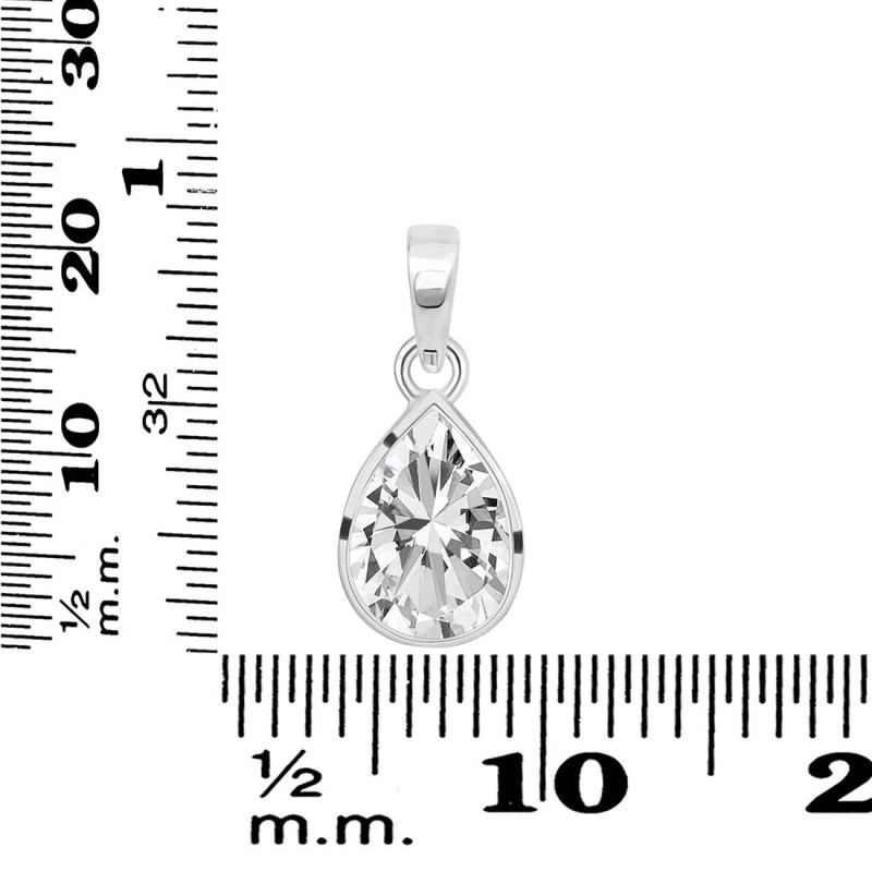 Crystal Quartz Pendant CST-RDP-790.