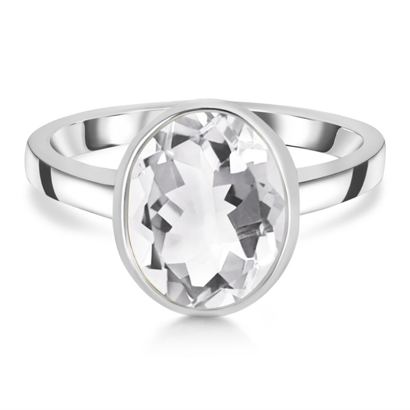 Crystal Quartz Ring CST-RDR-1924.