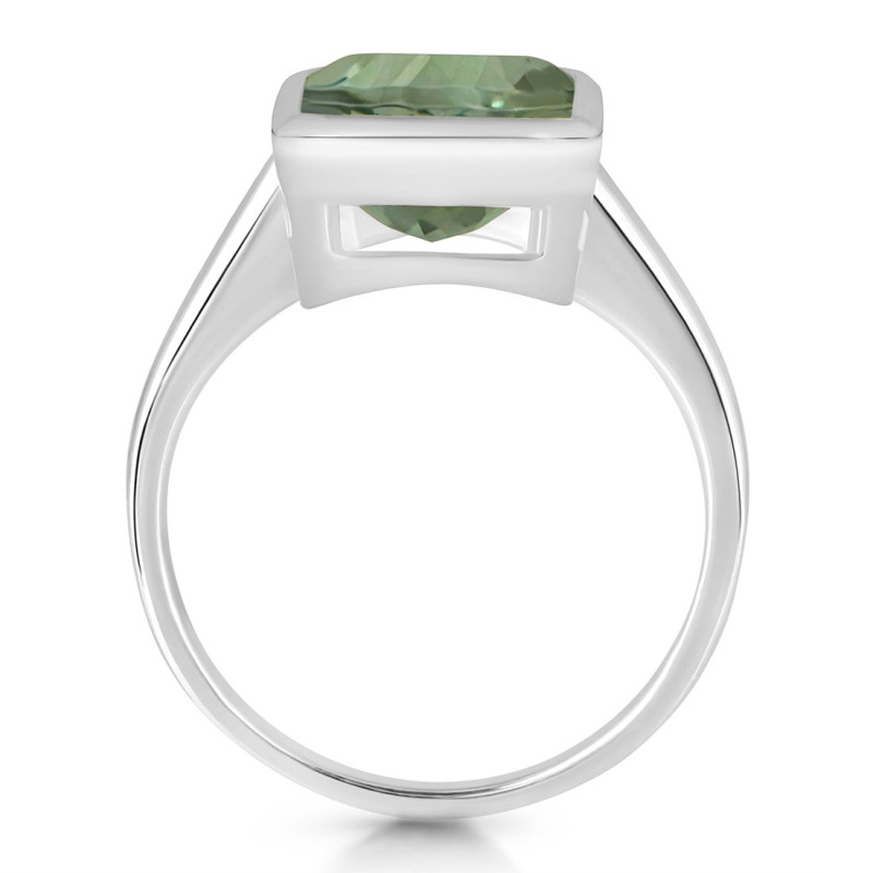 Green Amethyst Ring GRA-RDR-1752.