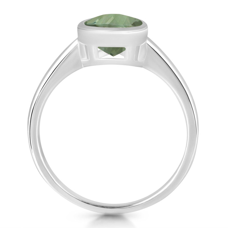 Green Amethyst Ring GRA-RDR-2763.