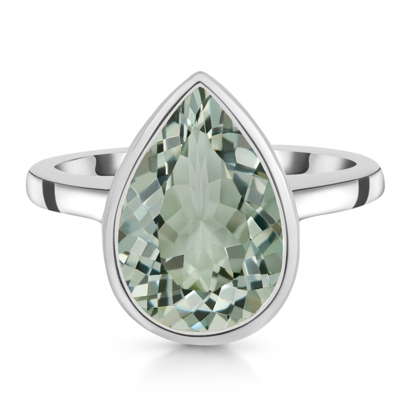 Green Amethyst Ring GRA-RDR-2853.