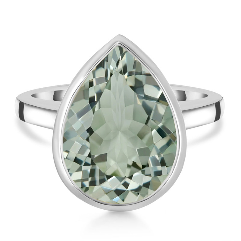 Green Amethyst Ring GRA-RDR-2855.