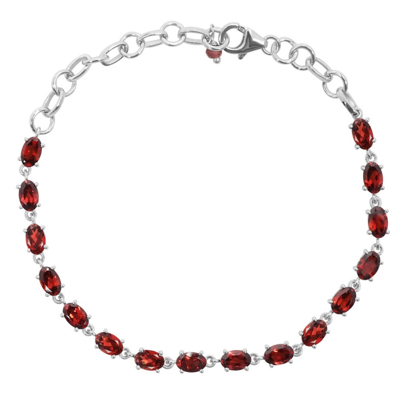 Garnet Bracelet GAR-RDB-71-CUT.