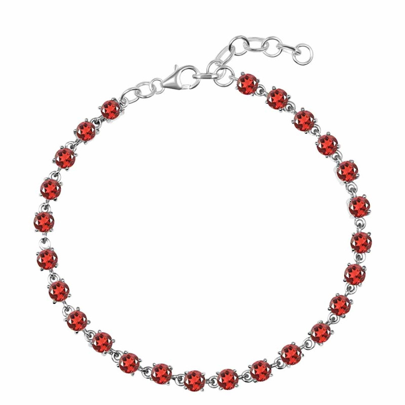 Garnet Bracelet GAR-RDB-75-CUT.