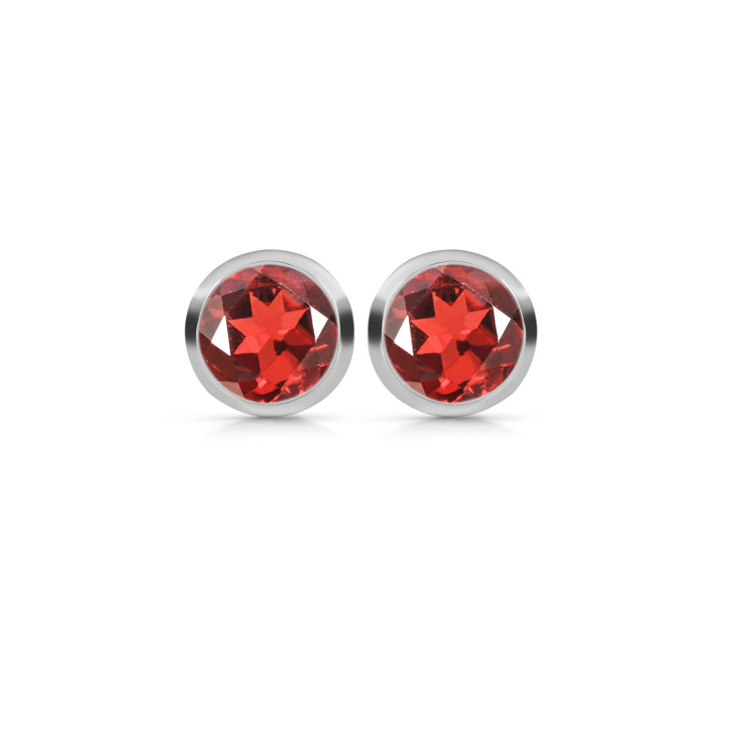 Garnet Stud Earring GAR-RDE-1426.