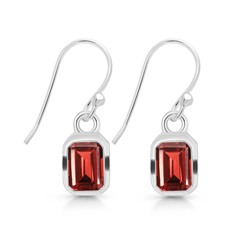Garnet Earring GAR-RDE-550.